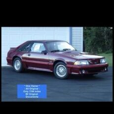 Ford Mustang Coupe 1987