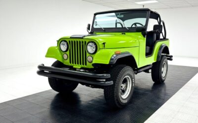 Jeep CJ 1973 à vendre