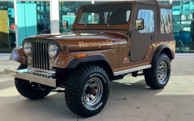 Jeep CJ SUV 1978 à vendre