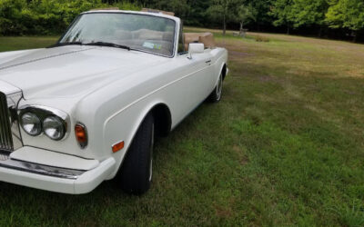 Rolls Royce Corniche Cabriolet 1987 à vendre