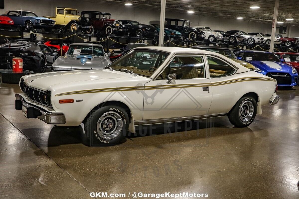 AMC-Hornet-Coupe-1975-White-Tan-102176-8