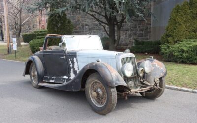 Aston Martin 2-litre Drophead Coupe  1938 à vendre