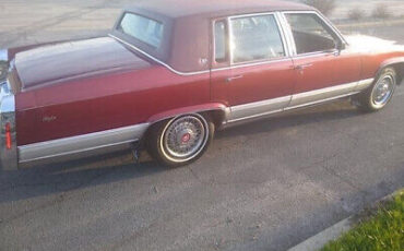 Cadillac-Brougham-Berline-1991-Other-Color-Burgundy-115873-2