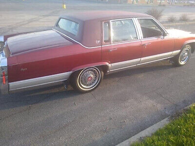 Cadillac-Brougham-Berline-1991-Other-Color-Burgundy-115873-2