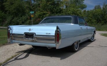 Cadillac-DeVille-Berline-1966-Blue-Blue-110163-7