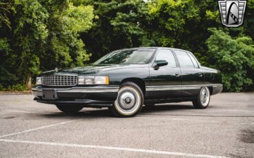 Cadillac-DeVille-Berline-1994-Green-Beige-170825-2