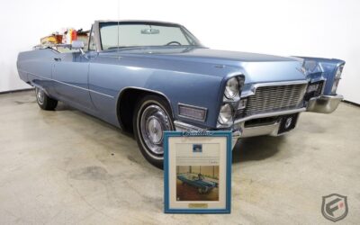 Cadillac DeVille Cabriolet 1968 à vendre