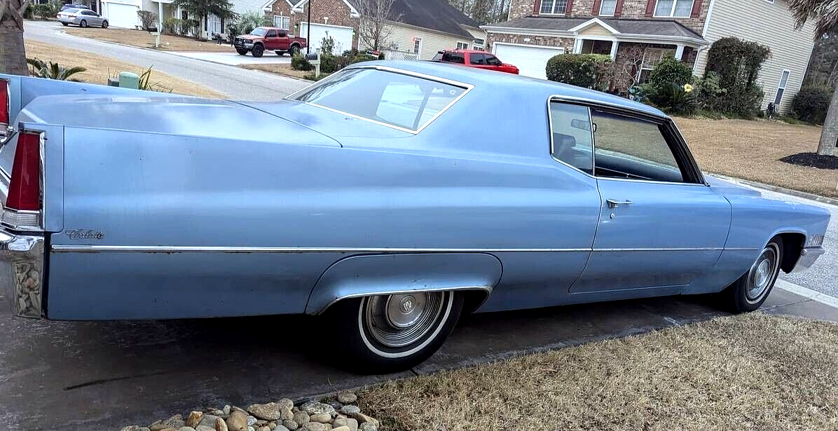 Cadillac-DeVille-Coupe-1969-Blue-Blue-154837-2