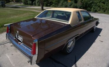 Cadillac-DeVille-Coupe-1977-Brown-Tan-80689-5