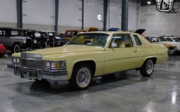 Cadillac-DeVille-Coupe-1979-Yellow-Yellow-84679-2