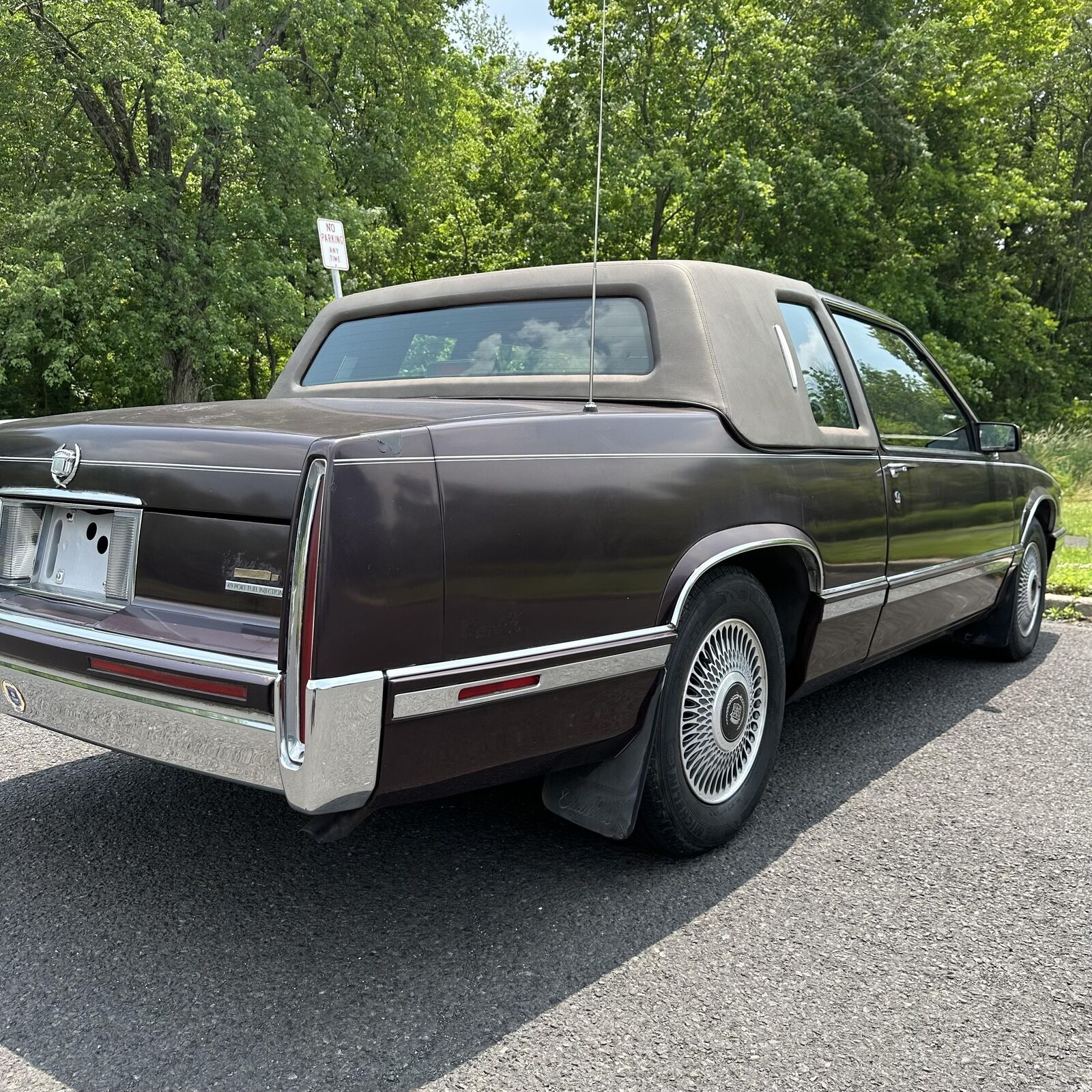 Cadillac-DeVille-Coupe-1993-Burgundy-Red-54911-3