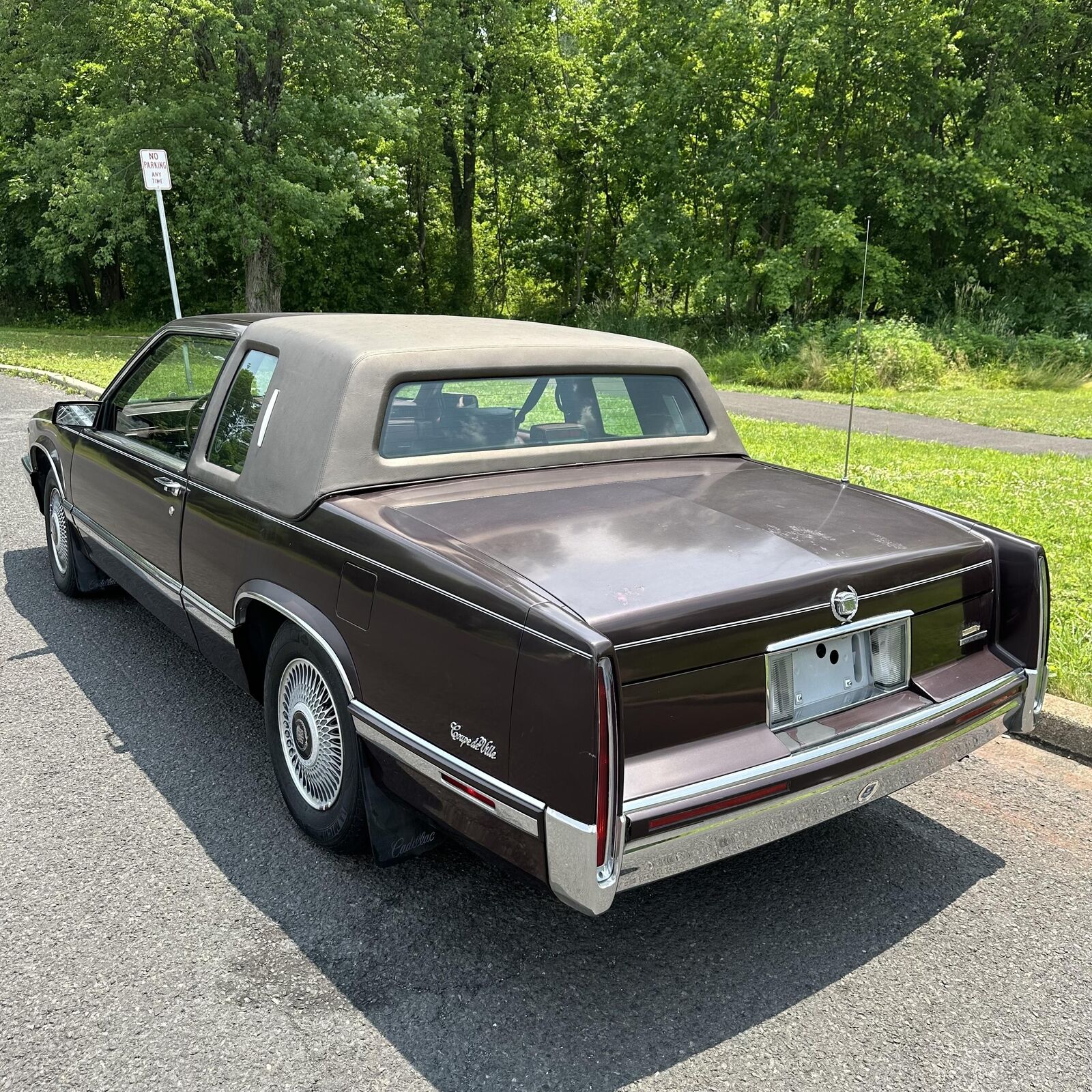 Cadillac-DeVille-Coupe-1993-Burgundy-Red-54911-6