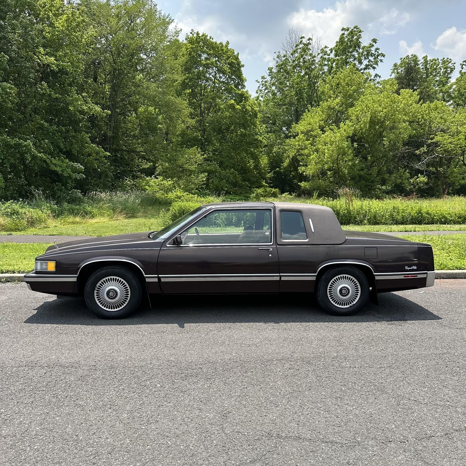 Cadillac-DeVille-Coupe-1993-Burgundy-Red-54911-7