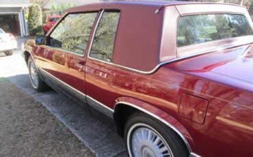 Cadillac-Deville-1991-red-106599-2