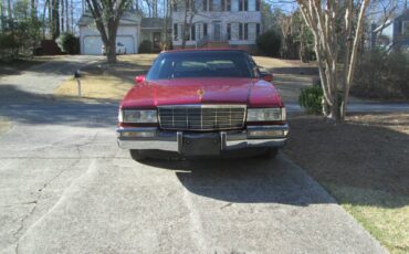 Cadillac-Deville-1991-red-106599-7