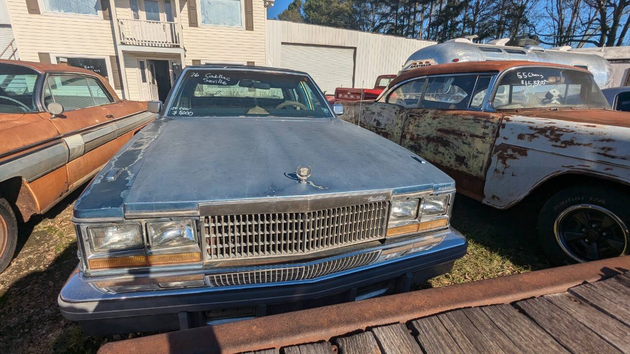 Cadillac-Seville-Berline-1976-Blue-Tan-80918-1