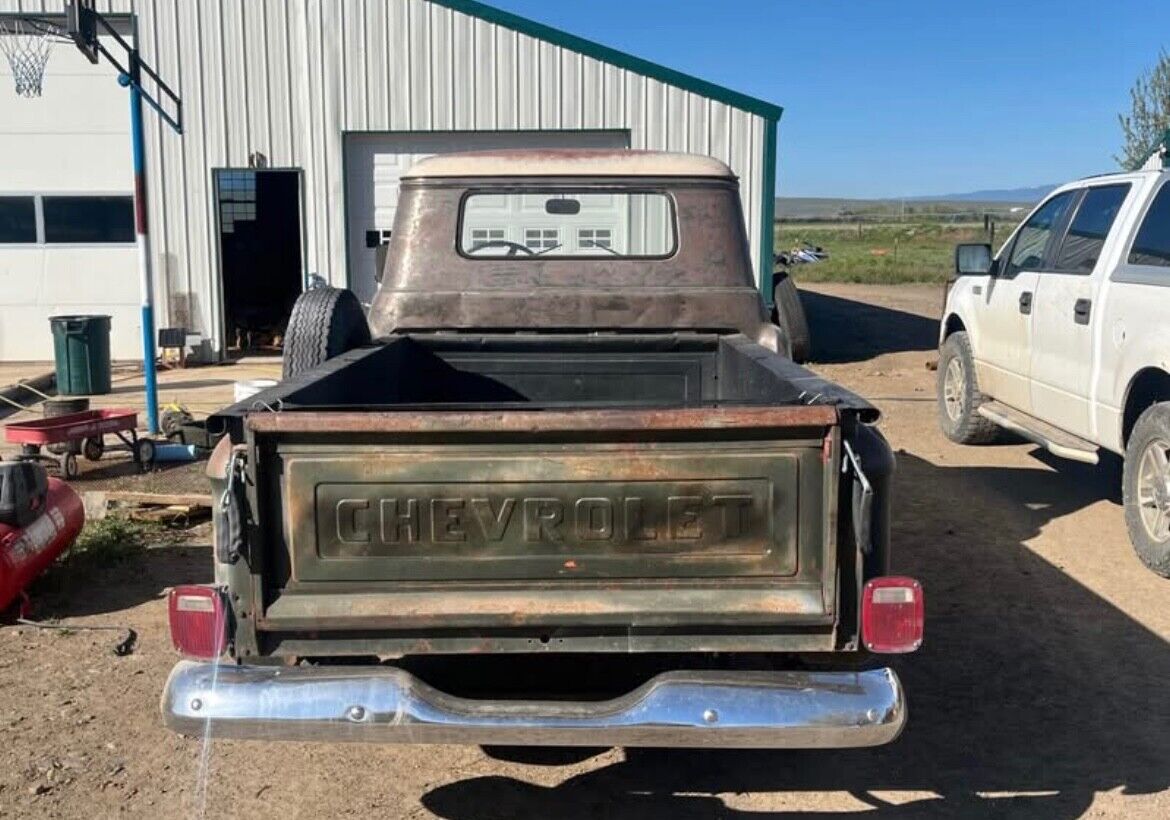 Chevrolet-3600-pickup-Pickup-1955-beige-and-green-beige-and-black-151451-11