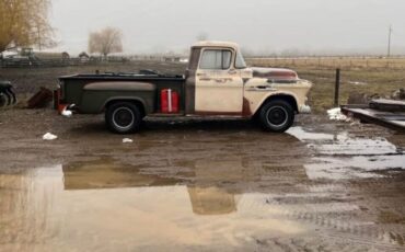 Chevrolet-3600-pickup-Pickup-1955-beige-and-green-beige-and-black-151451-2