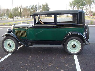 Chevrolet-AB-National-Berline-1928-Green-Gray-73555-2