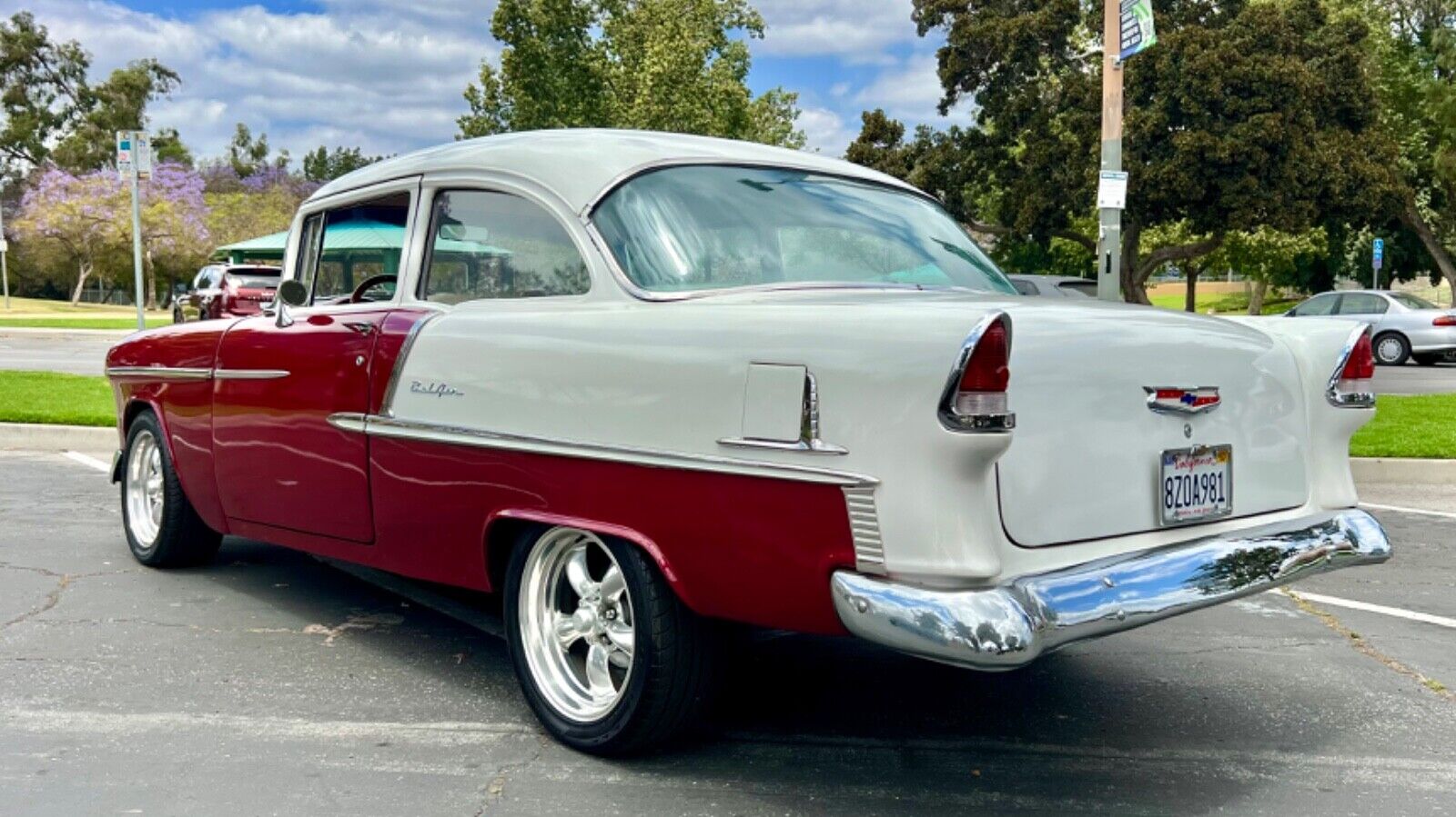 Chevrolet-Bel-Air150210-Berline-1955-Burgundy-Burgundy-99999-2