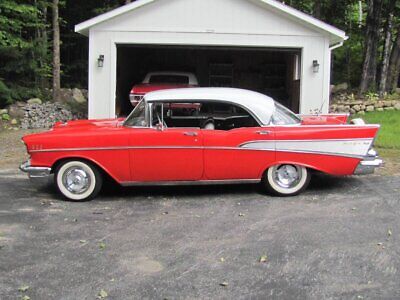 Chevrolet-Bel-Air150210-Berline-1957-Red-Black-80467-3