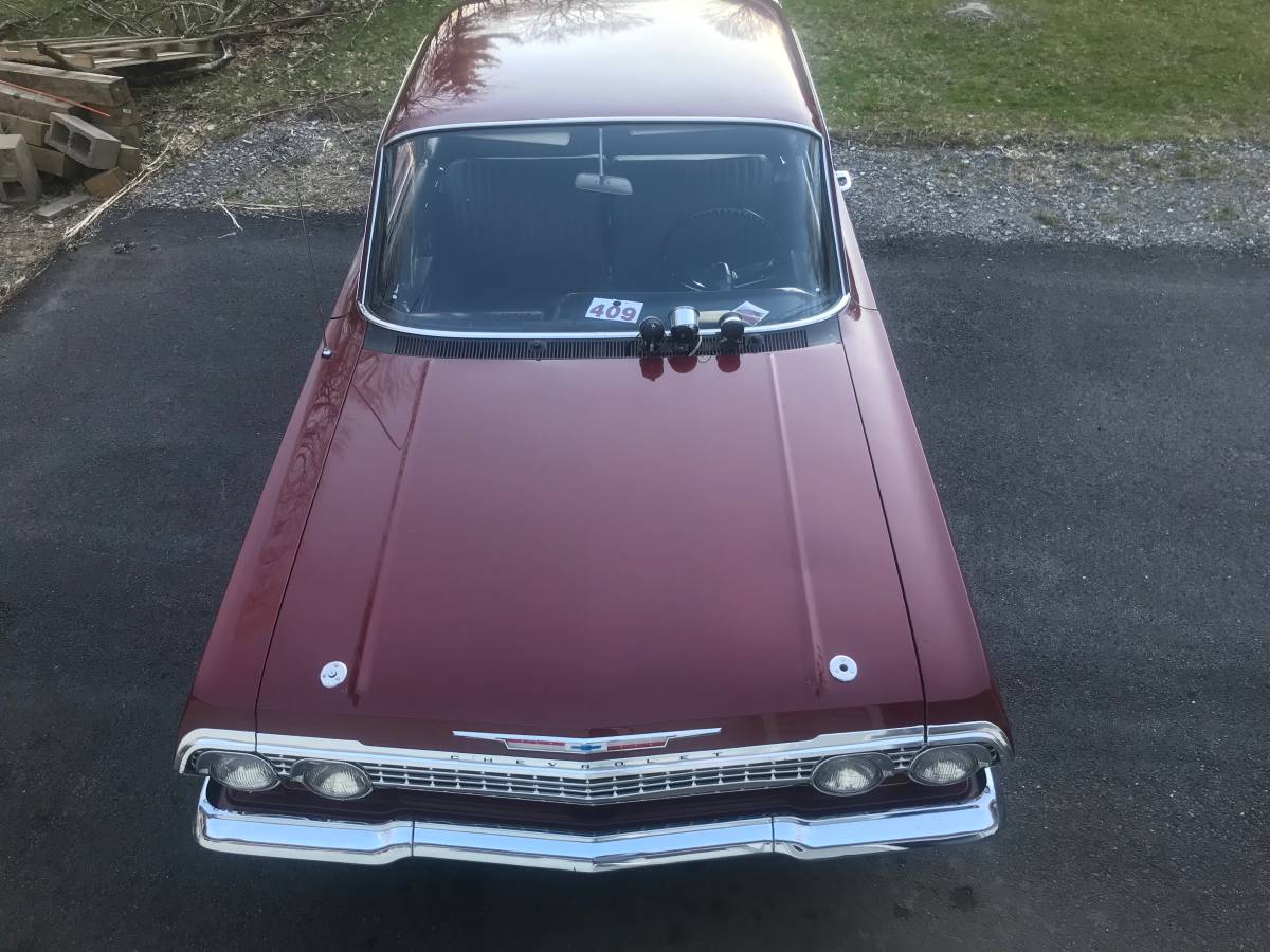 Chevrolet-Belair-1963-red-31825-5