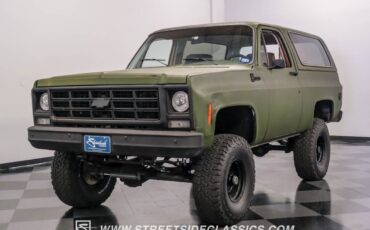 Chevrolet-Blazer-SUV-1979-Green-Tan-90881-5