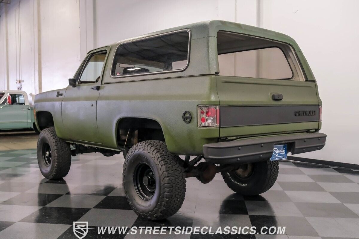 Chevrolet-Blazer-SUV-1979-Green-Tan-90881-8