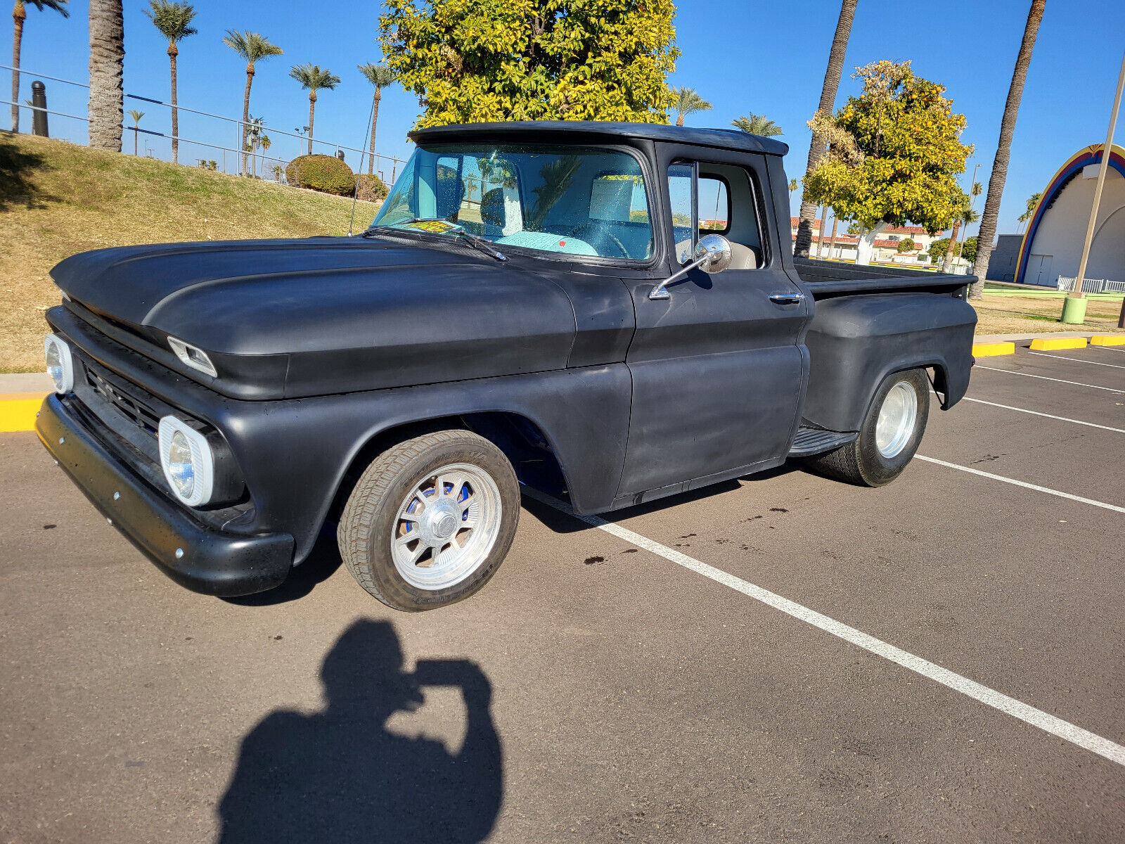 Chevrolet-C-10-1962-Black-Gray-138378-3