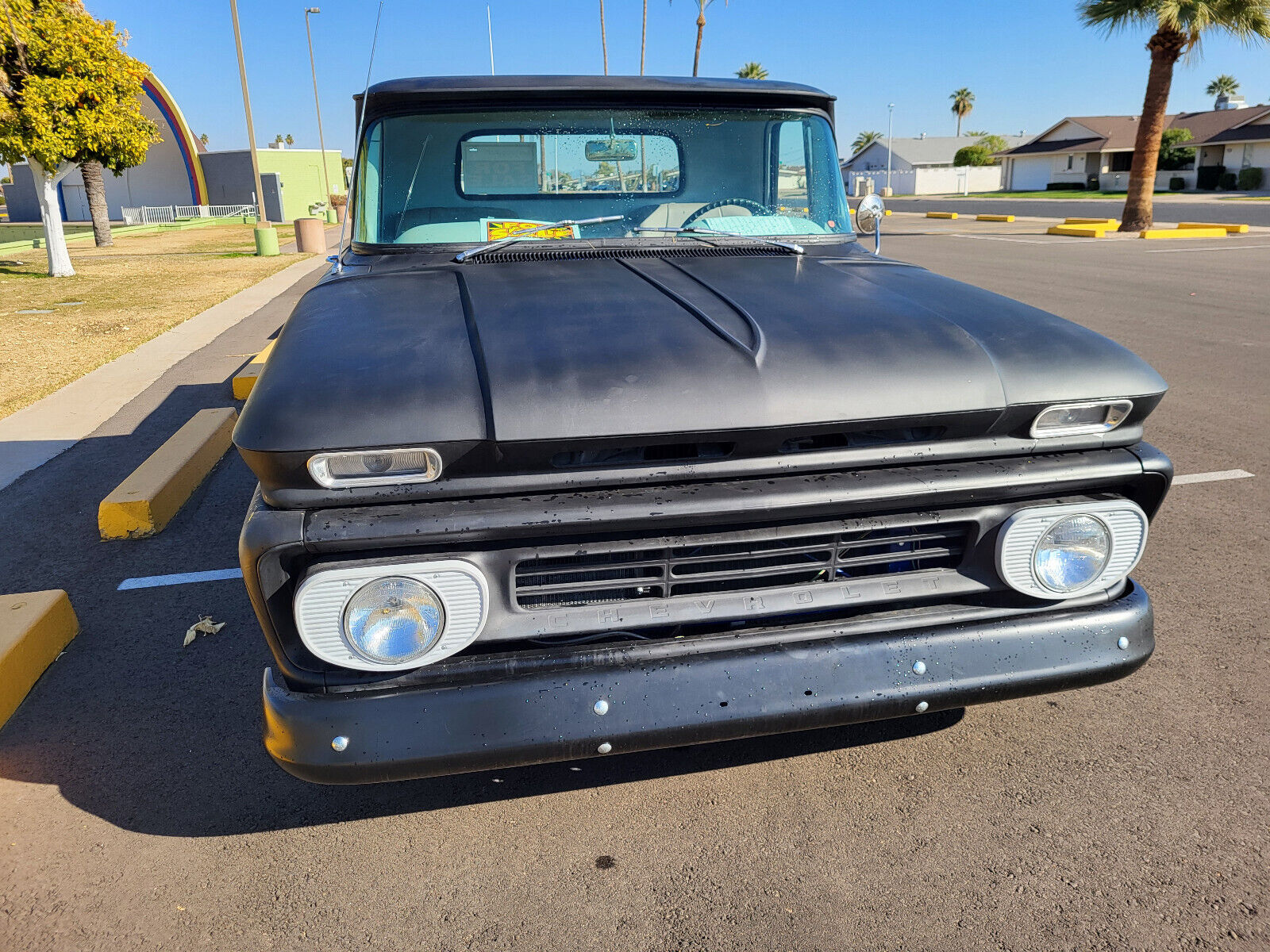 Chevrolet-C-10-1962-Black-Gray-138378-4