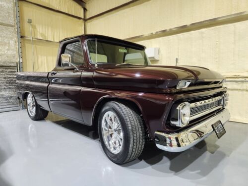 Chevrolet-C-10-1964-Burgundy-Black-805-1