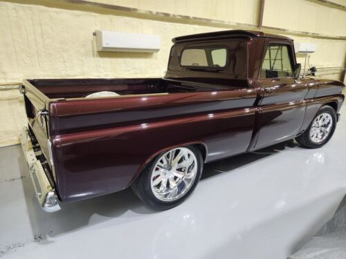 Chevrolet-C-10-1964-Burgundy-Black-805-2