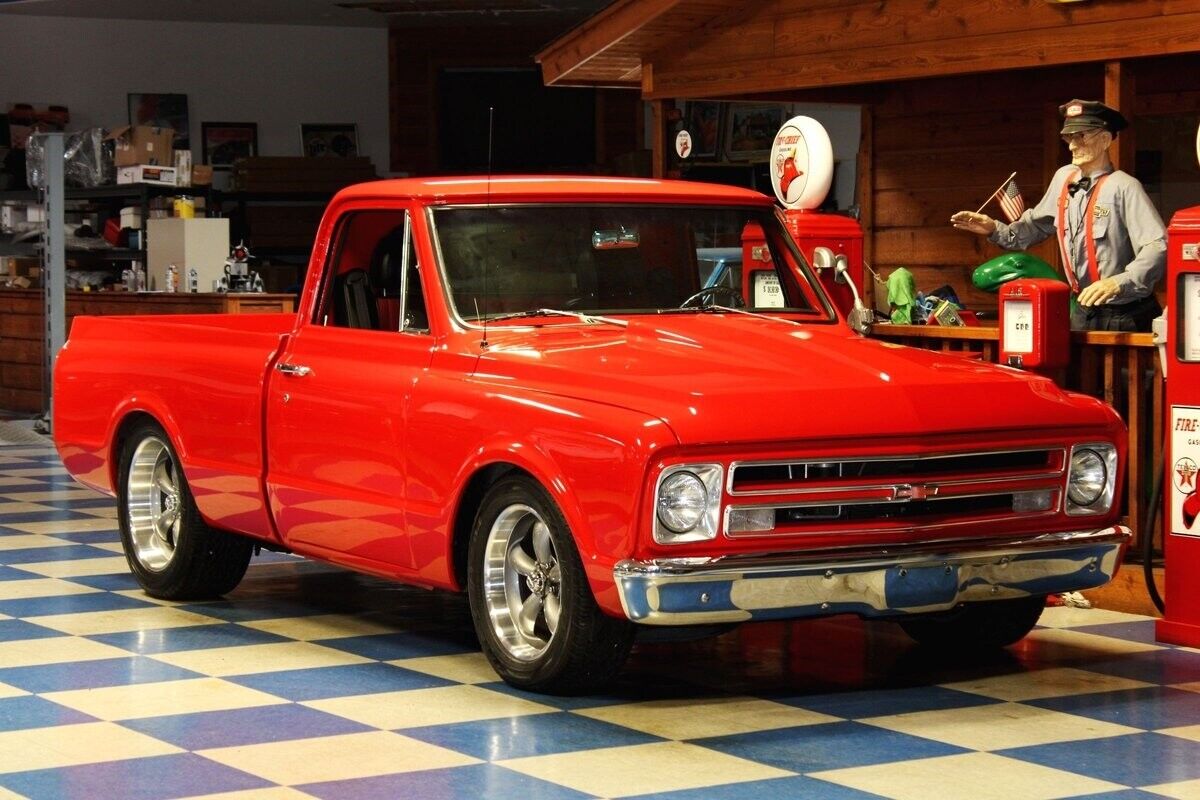 Chevrolet-C-10-1967-Red-Red-0-8