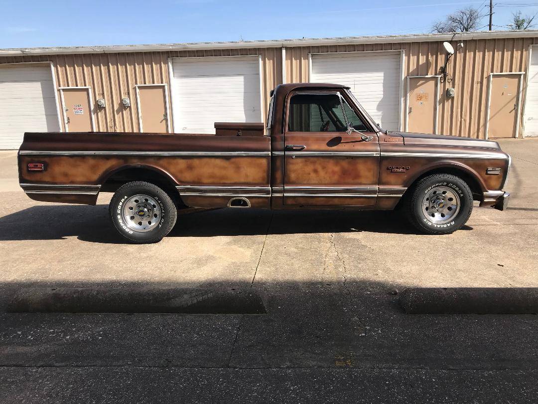 Chevrolet-C-10-1970-brown-56327