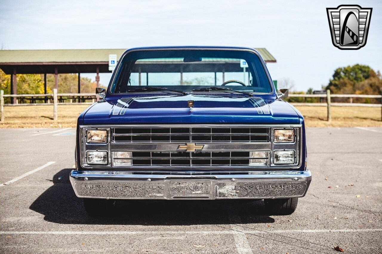 Chevrolet-C-10-1983-Blue-Black-340-9