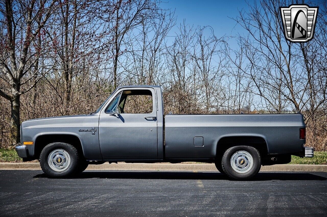 Chevrolet-C-10-1986-Silver-Red-110473-3