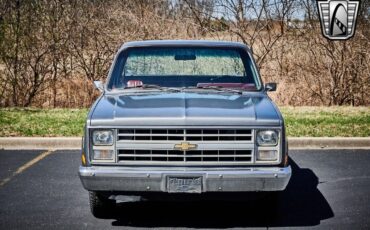 Chevrolet-C-10-1986-Silver-Red-110473-9