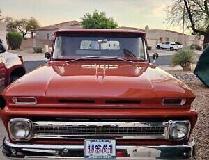 Chevrolet-C-10-Pickup-1964-Orange-Gray-40234-1