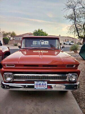 Chevrolet-C-10-Pickup-1964-Orange-Gray-40234-1