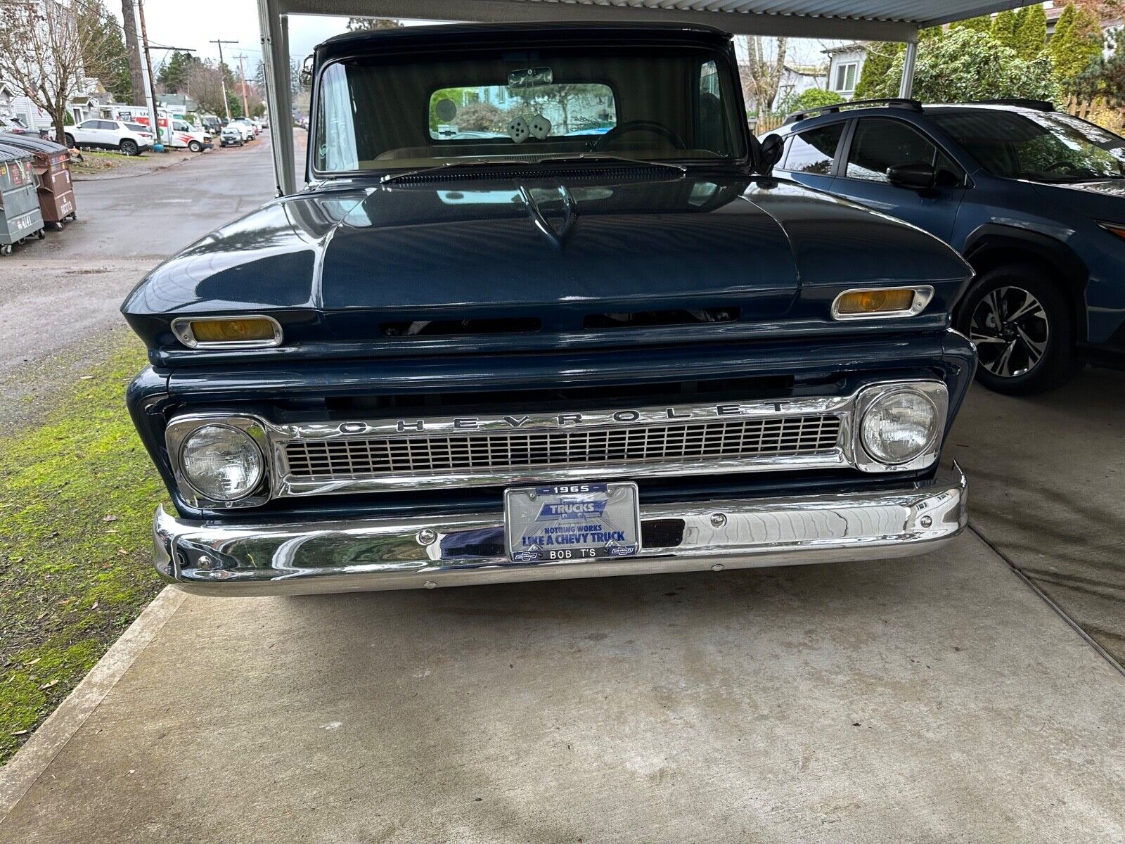 Chevrolet-C-10-Pickup-1965-Blue-Tan-17881600-23