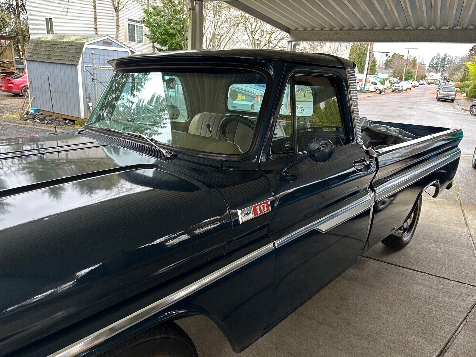 Chevrolet-C-10-Pickup-1965-Blue-Tan-17881600-26