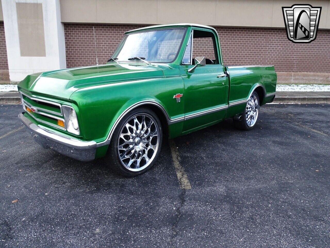 Chevrolet-C-10-Pickup-1967-Green-Black-144846-2