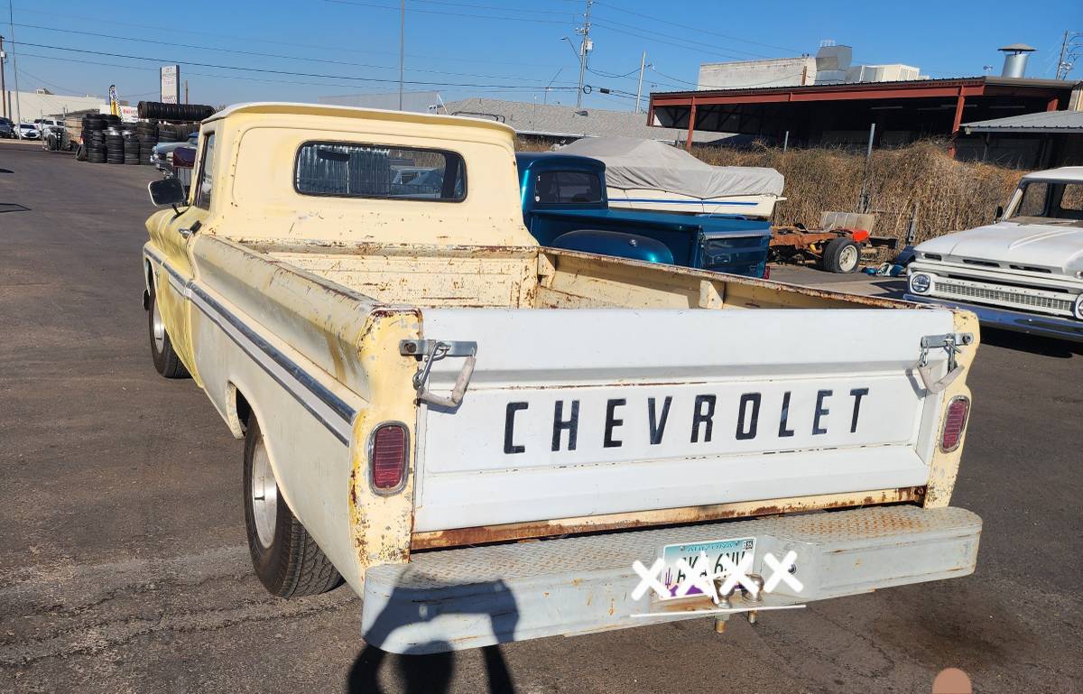 Chevrolet-C-10-pick-up-truck-1964-yellow-805-1