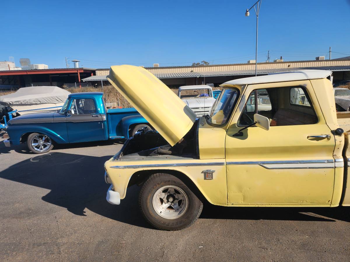 Chevrolet-C-10-pick-up-truck-1964-yellow-805-3