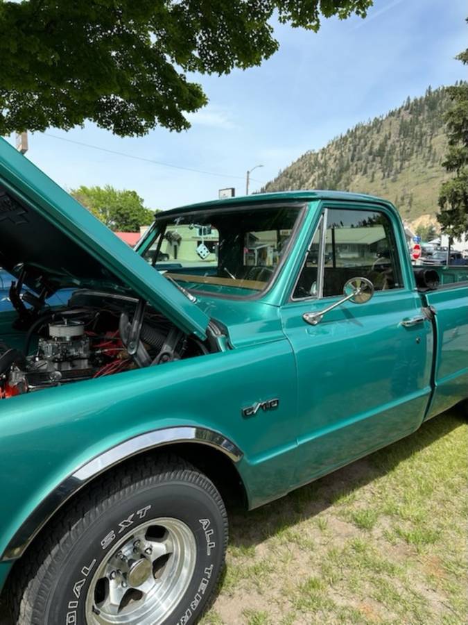 Chevrolet-C10-1969-green-1986-10