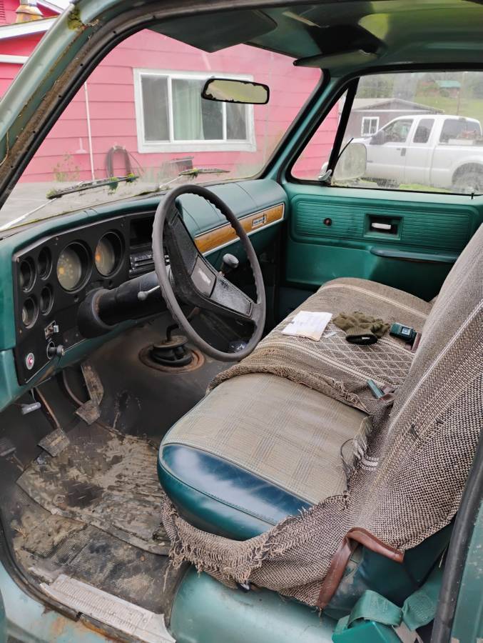 Chevrolet-C10-1977-green-74387-5