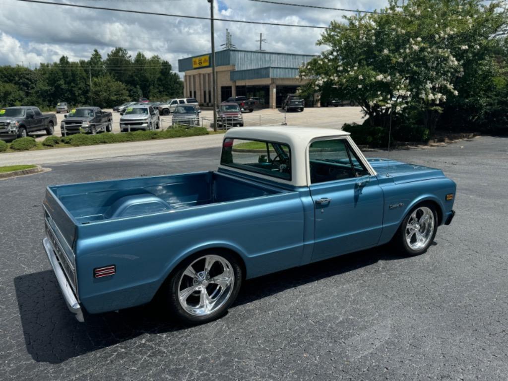 Chevrolet-C10-LS-4L60E-AC-fresh-build-slick-paint-1972-Blue-Blue-161-8