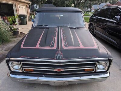 Chevrolet-C10-Suburban-SUV-1968-Black-Black-64374-1