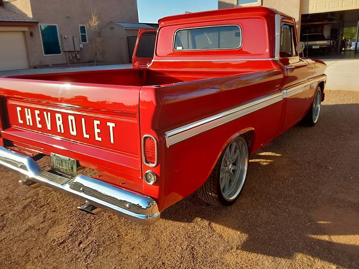 Chevrolet-C10-truck-1966-red-93342-5