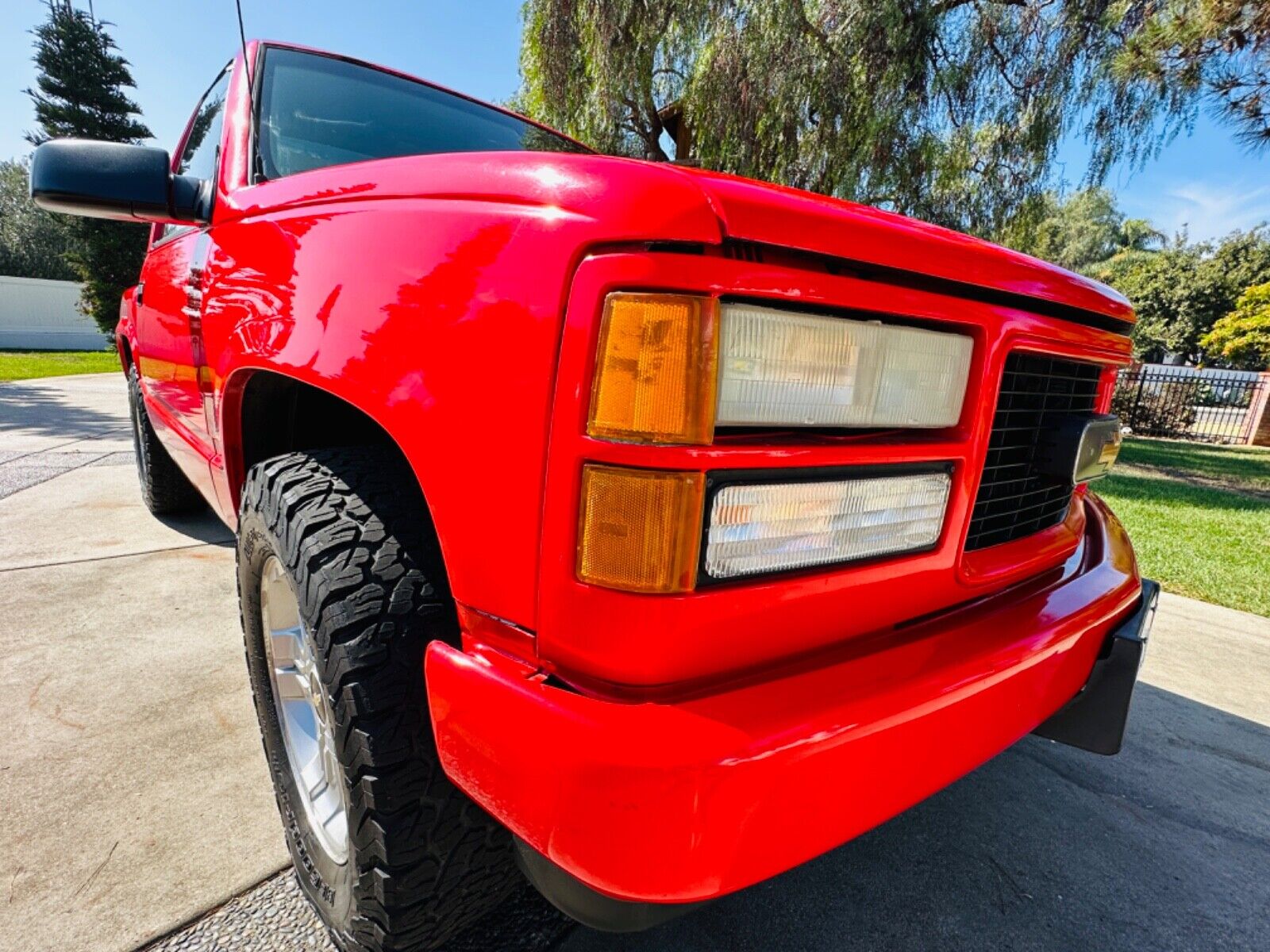 Chevrolet-CK-Pickup-1500-1993-Red-Red-199638-14